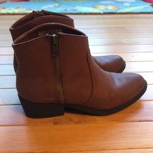 Forever 21 Light Brown Booties